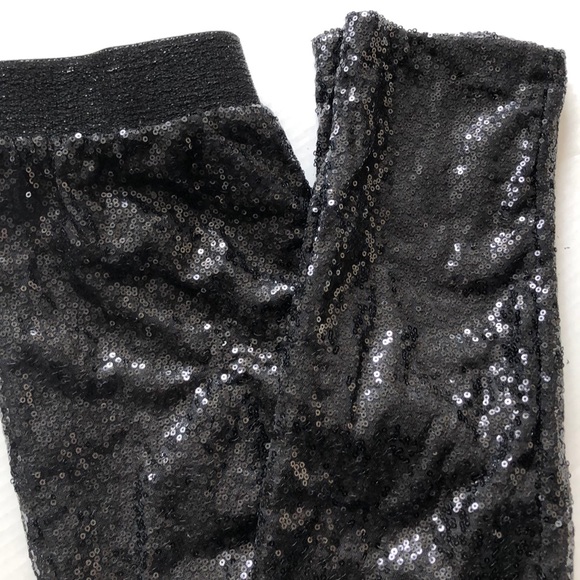 NWT Sequin Stretch Pull On Leggings - Picture 8 of 10